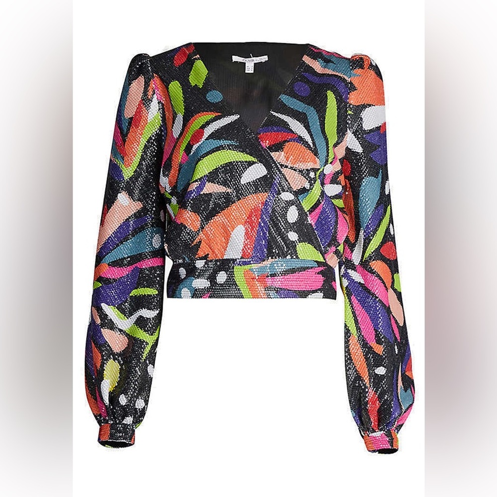 Olivia Rubin Kendall Sequin Top